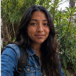 Fictional demo profile photo for Priya
